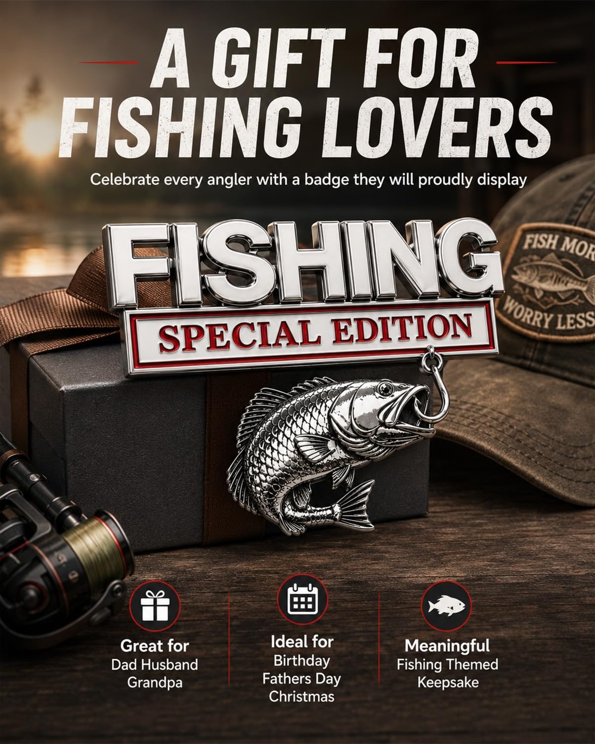 Gift for Anglers Dad Husband Grandpa Fishing Lovers