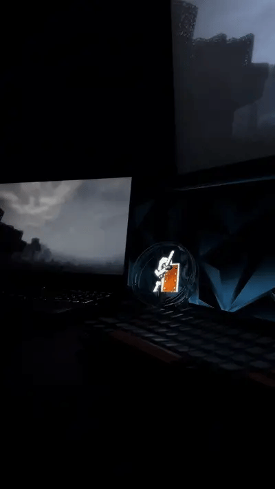 Bonus library of game-inspired pixel hologram animations