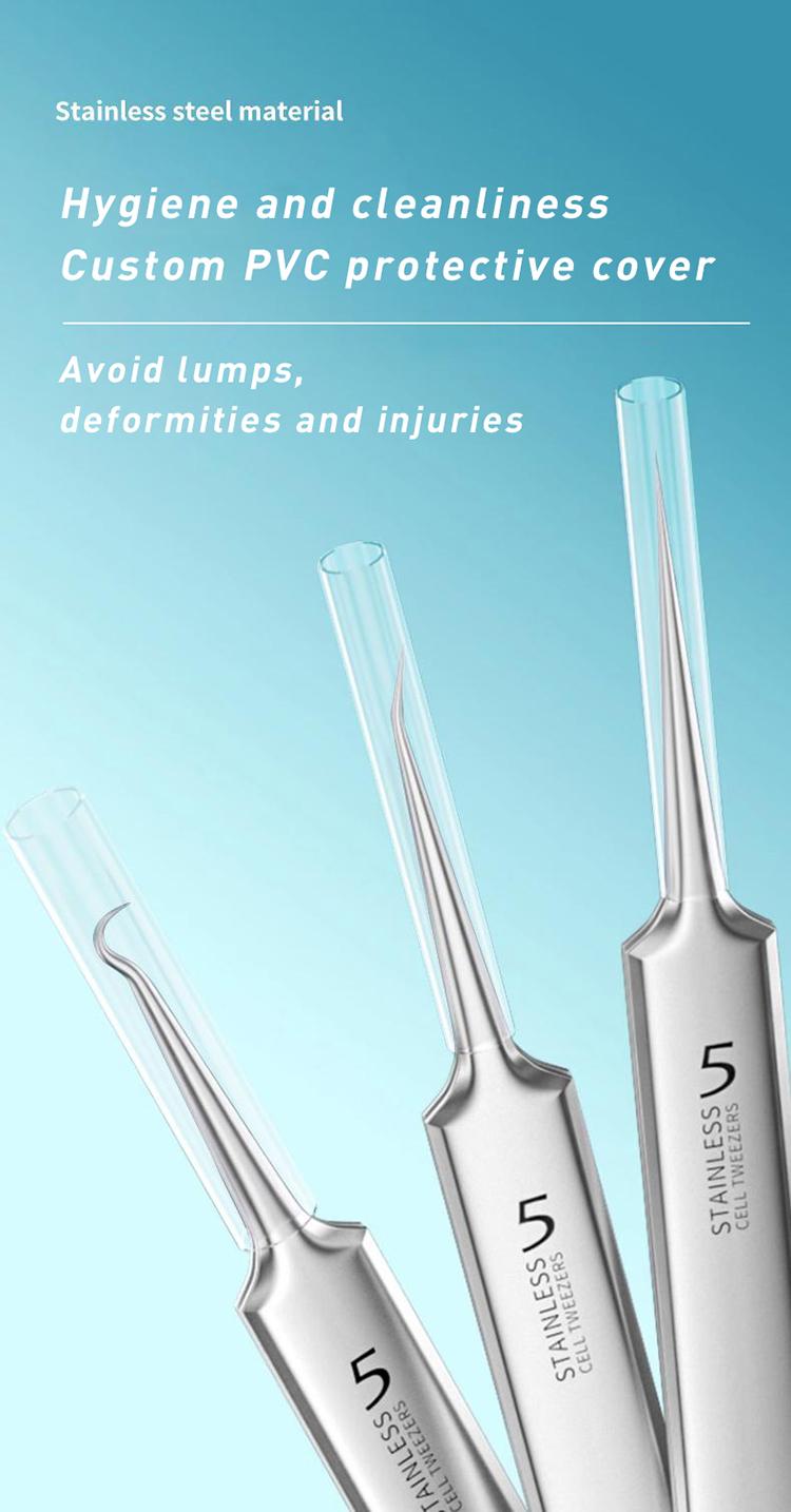 Product Introduction of Blackhead Remover Tools, 15 PCS Pimple Popper Tool Kit, Acne Blackhead Tools for Blemish, 410 Premium Professional Stainless Acne Pimple Extractor Tool with Metal Box 19