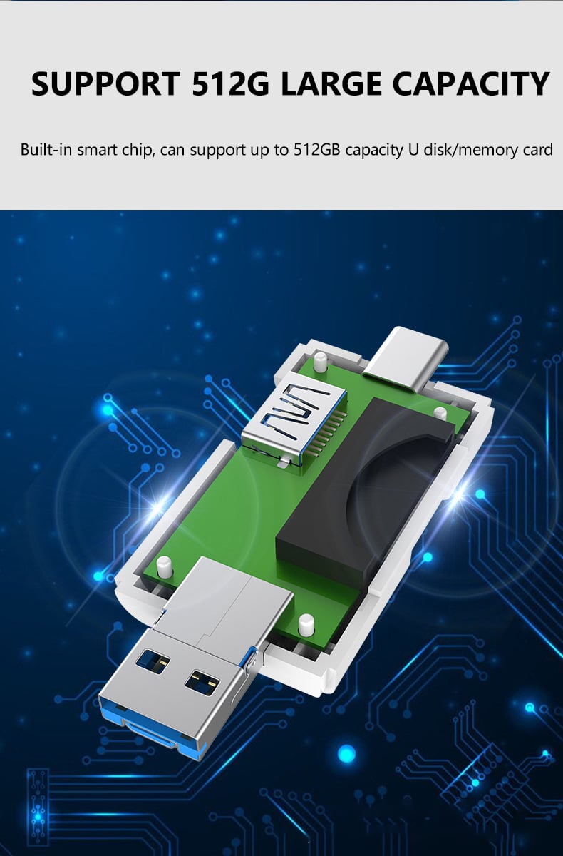 6in1 Smart Media Card Reader
