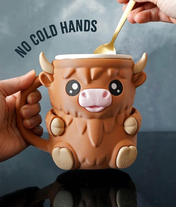 Newyuo Brings You the Highland Cow That Hugs Your Ice Cream 🍦