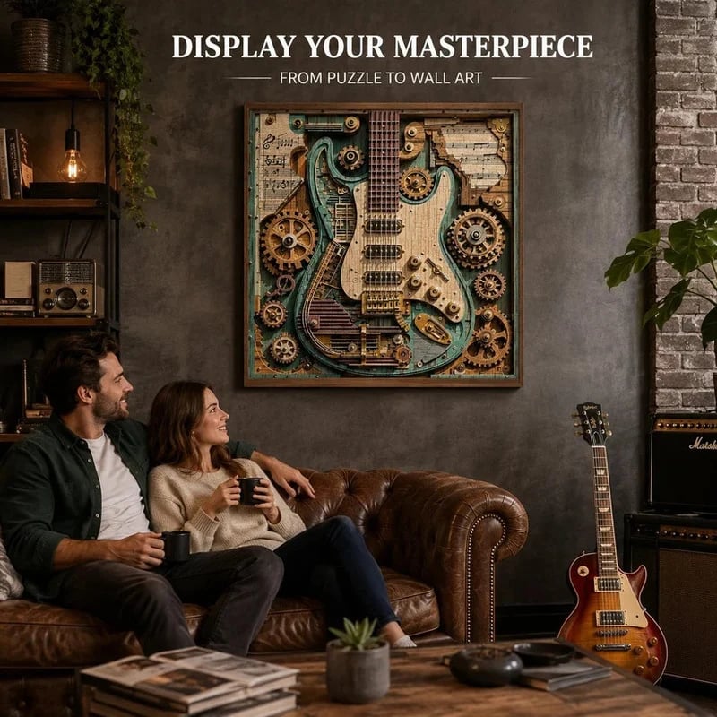Build and display puzzle