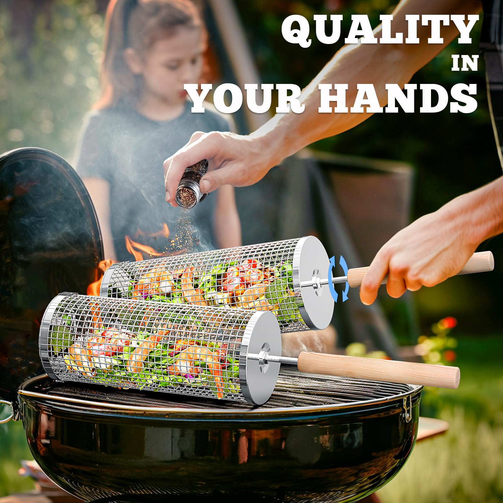 Seasoning the Grill Basket