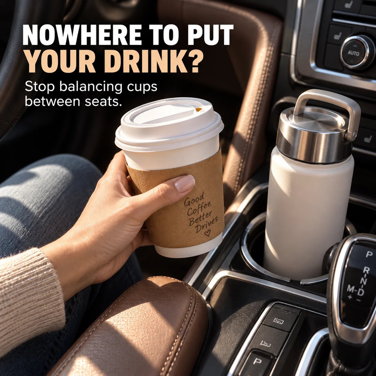 Universal Foldable Car Cup Holder Universal Foldable Car Cup Holder