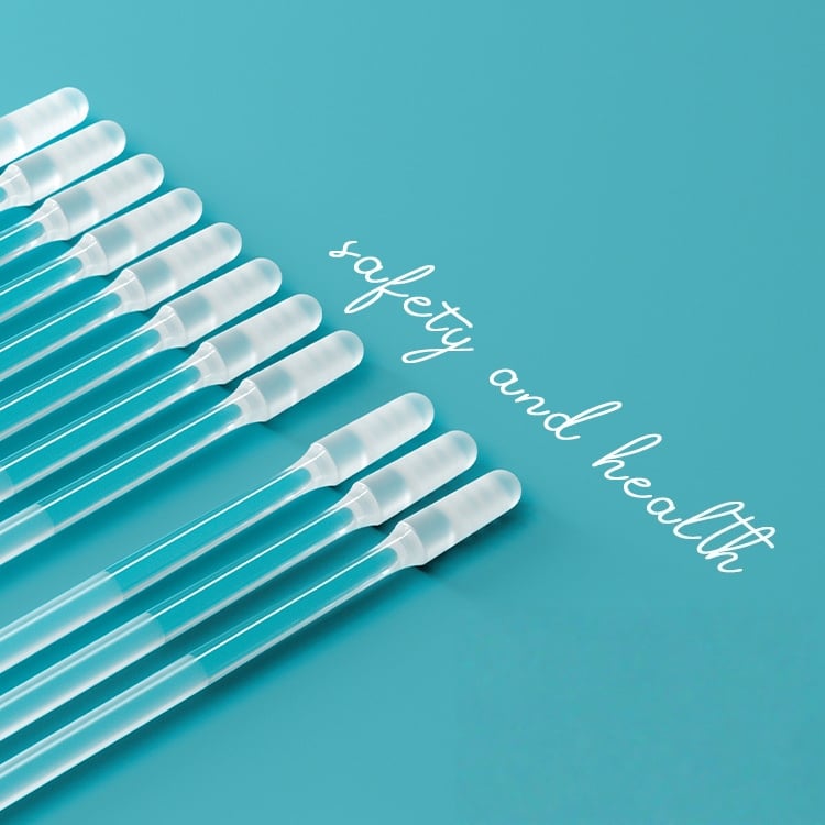 Reusable clear-handle ear cleaning sticks arranged for personal care
