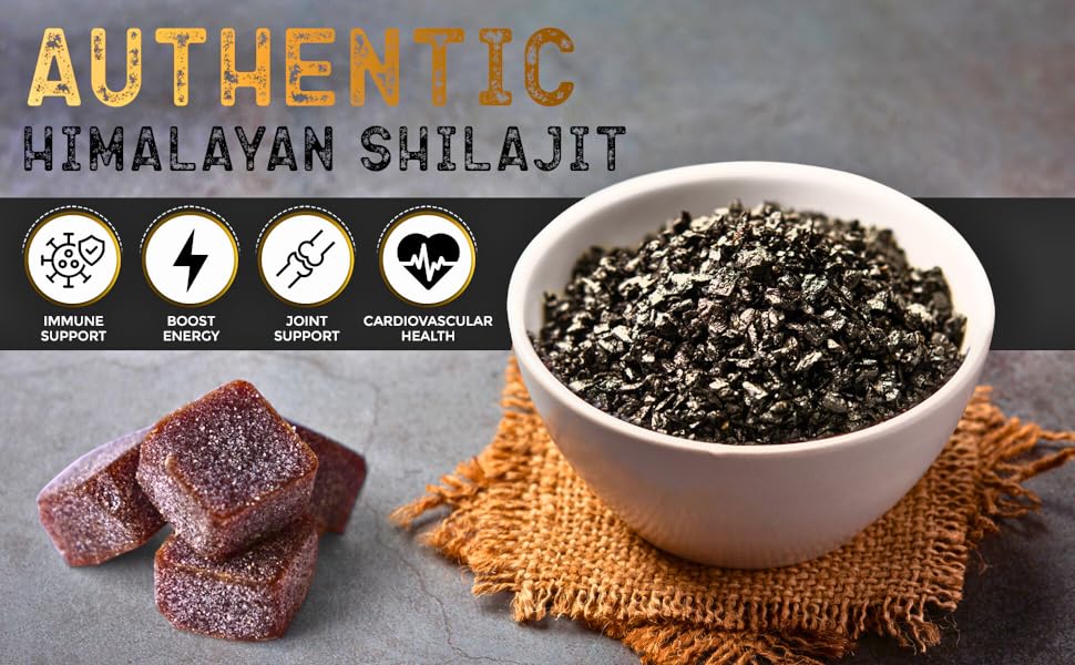 Authentic Himalyan Shilajit Gummies
