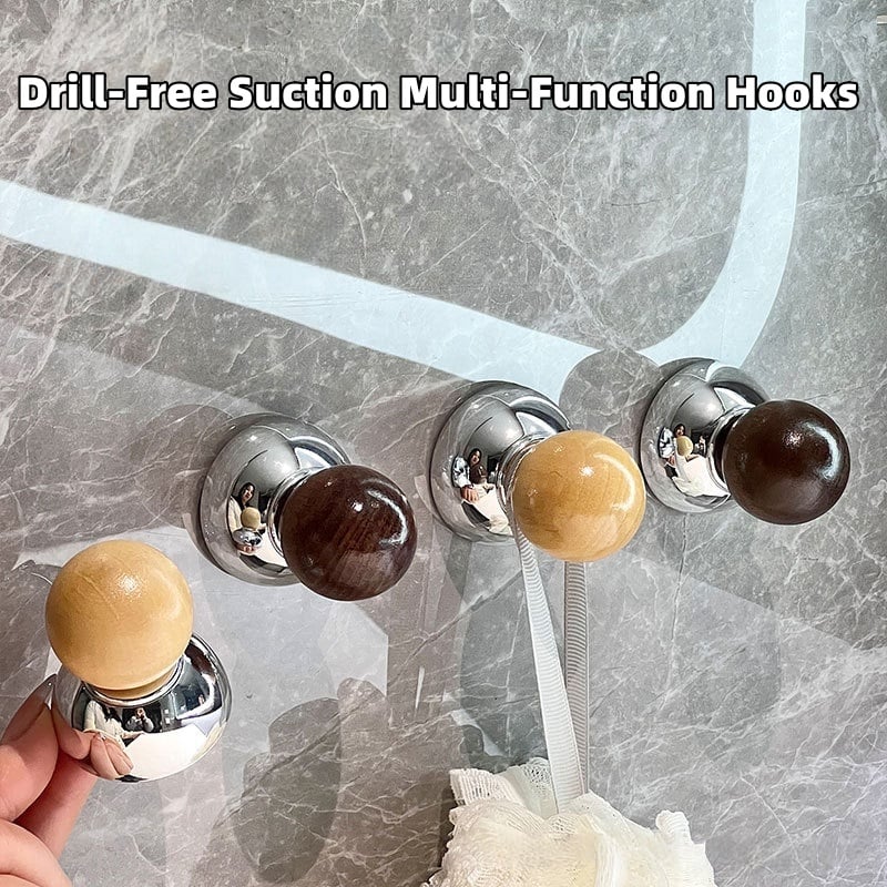 Drill-Free Suction Multi-Function Hooks