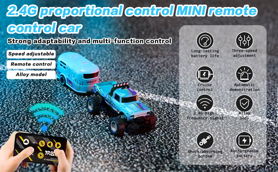 Mini RC Truck