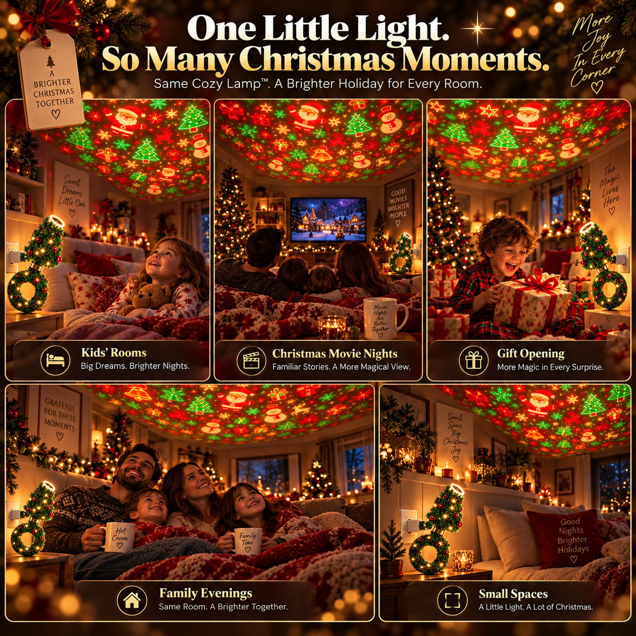 Christmas Projection Tree home use ideas
