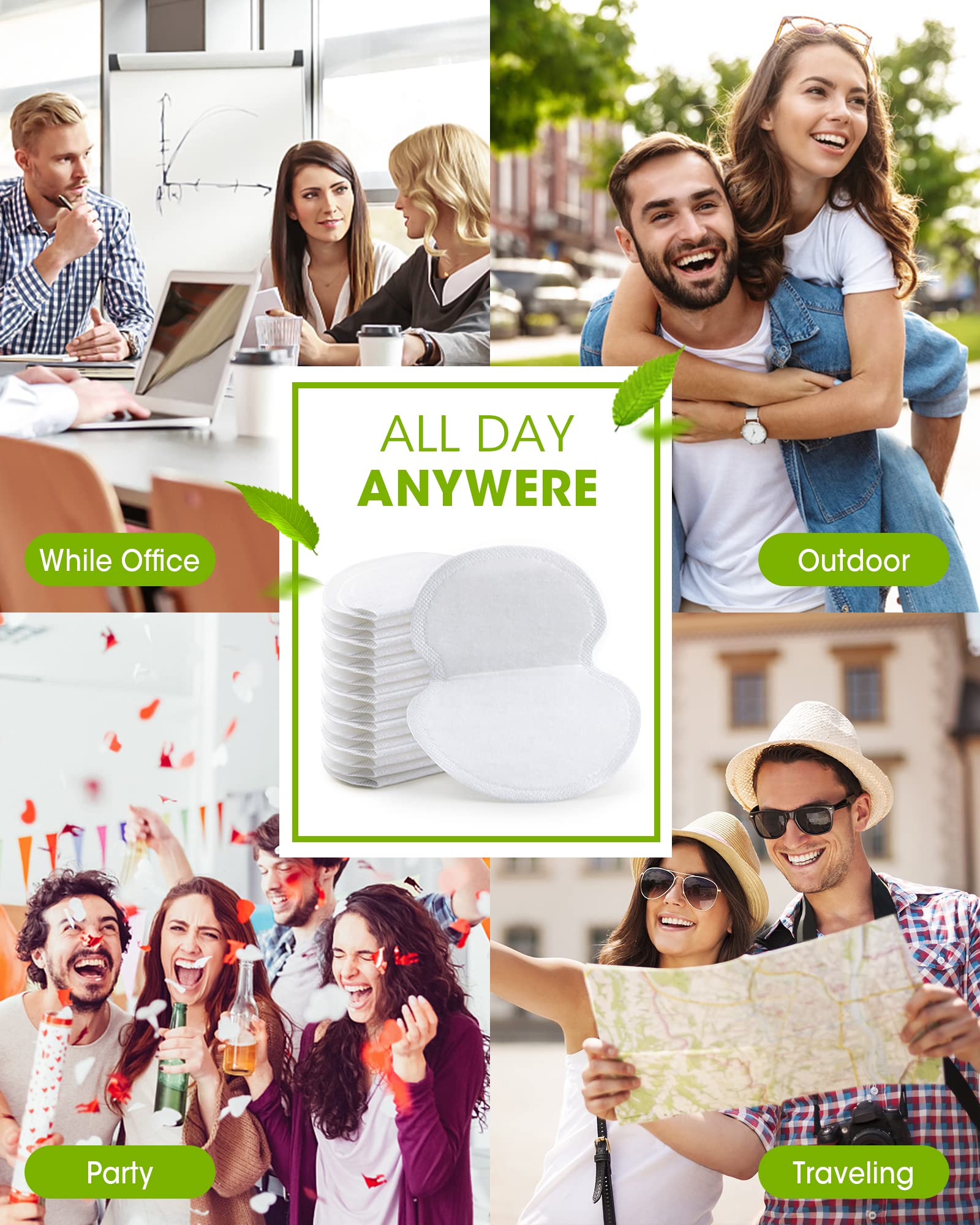 All day anywhere usage including office, outdoor, party, and traveling