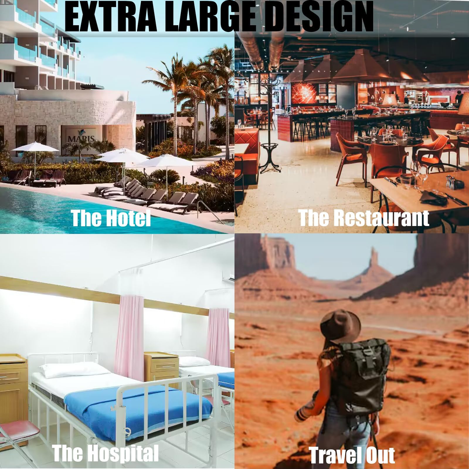 Disposable toilet seat covers for hotels travel and public locations