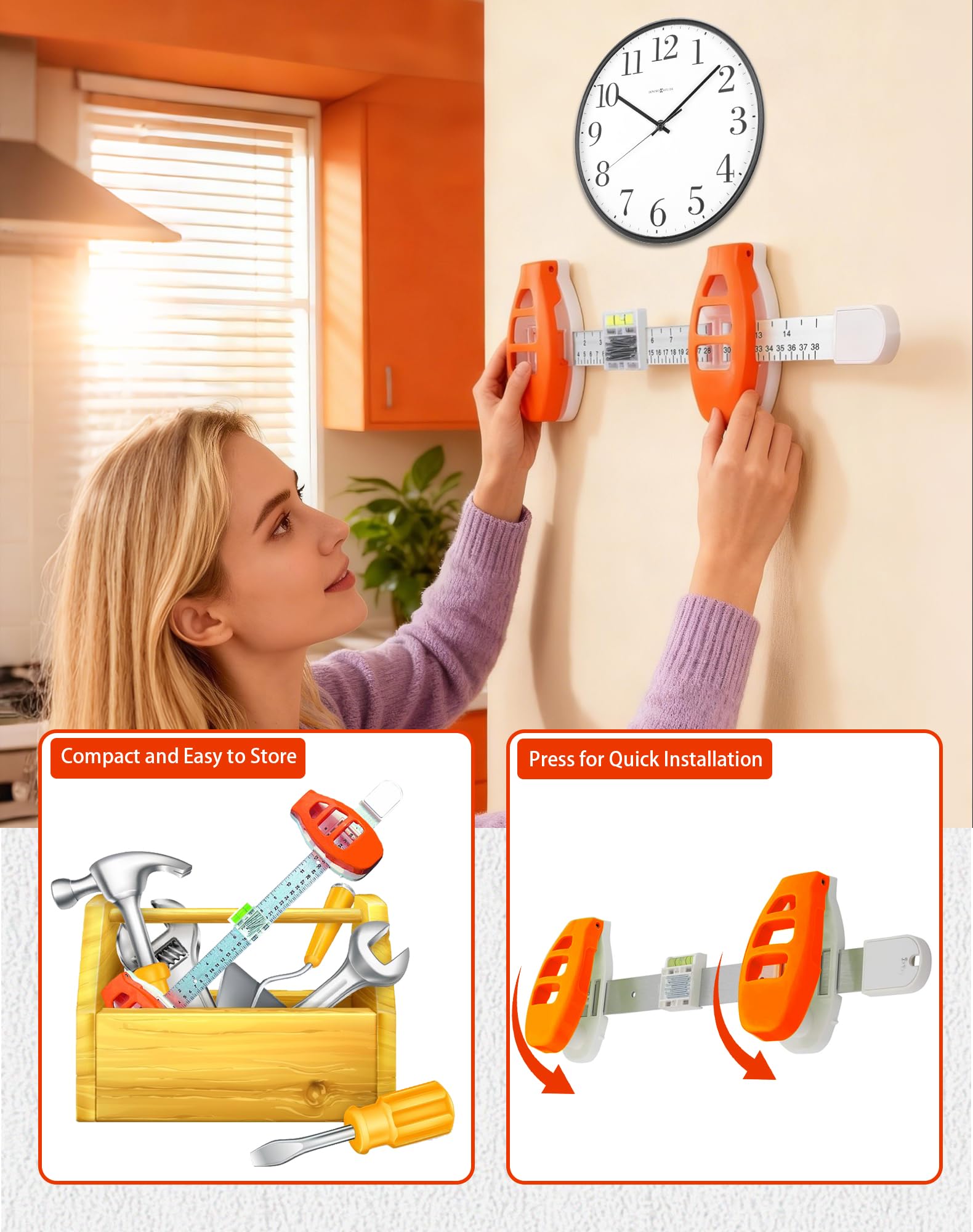 Tool storage and fast press mechanism