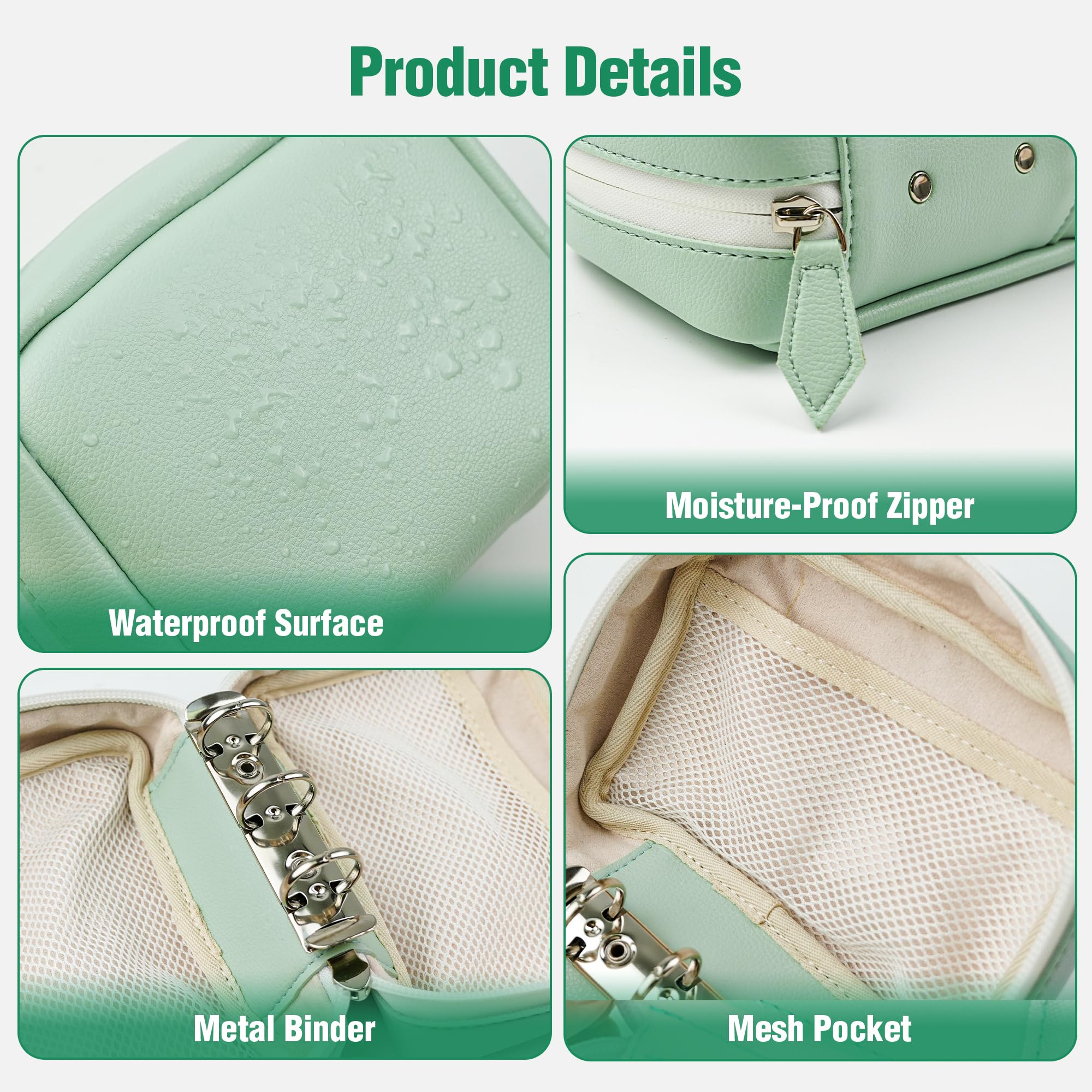 Product Details - Waterproof Surface and Metal Binder