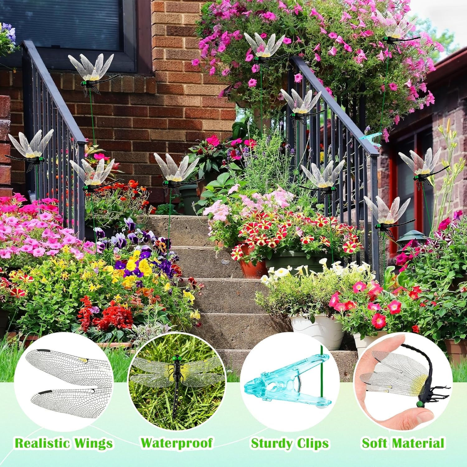 Weatherproof and Durable Materials in Real Garden Display