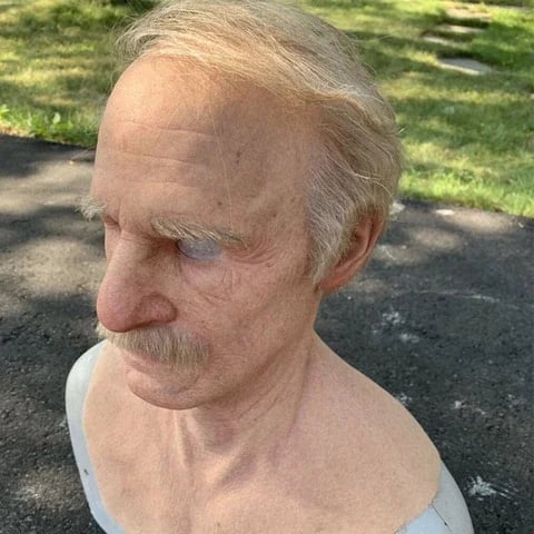 Flexible breathable latex mask