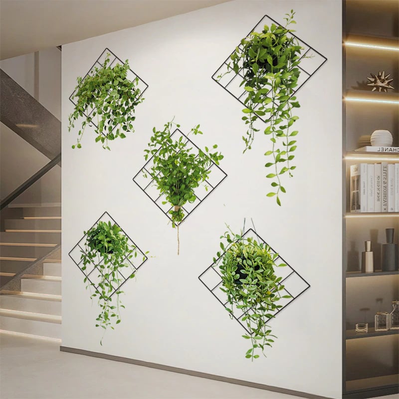 🔥Hot Sale 50% OFF-3D Green Plant Wall Sticker（2 PCS）