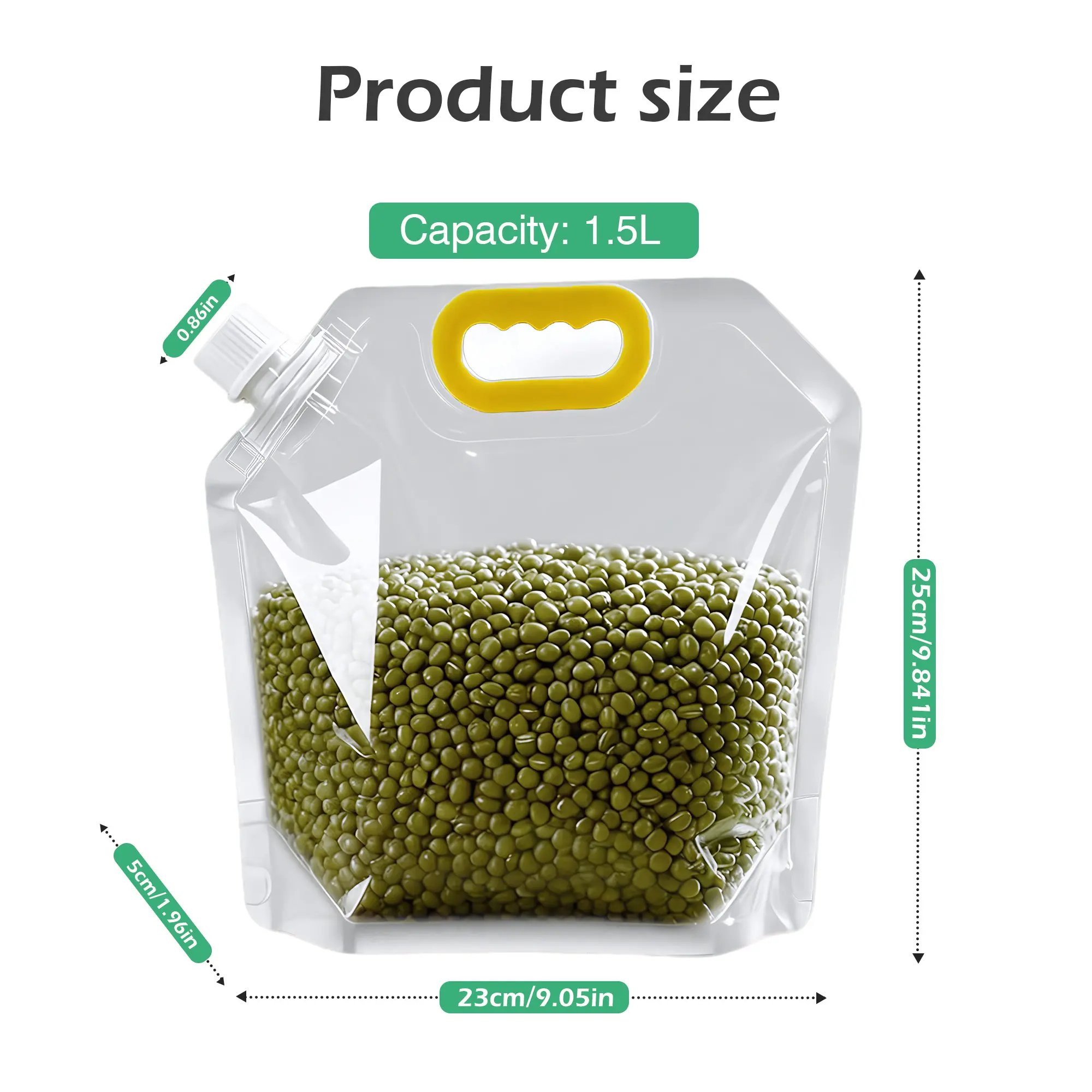 1.5L Product Size Grain Storage Bag
