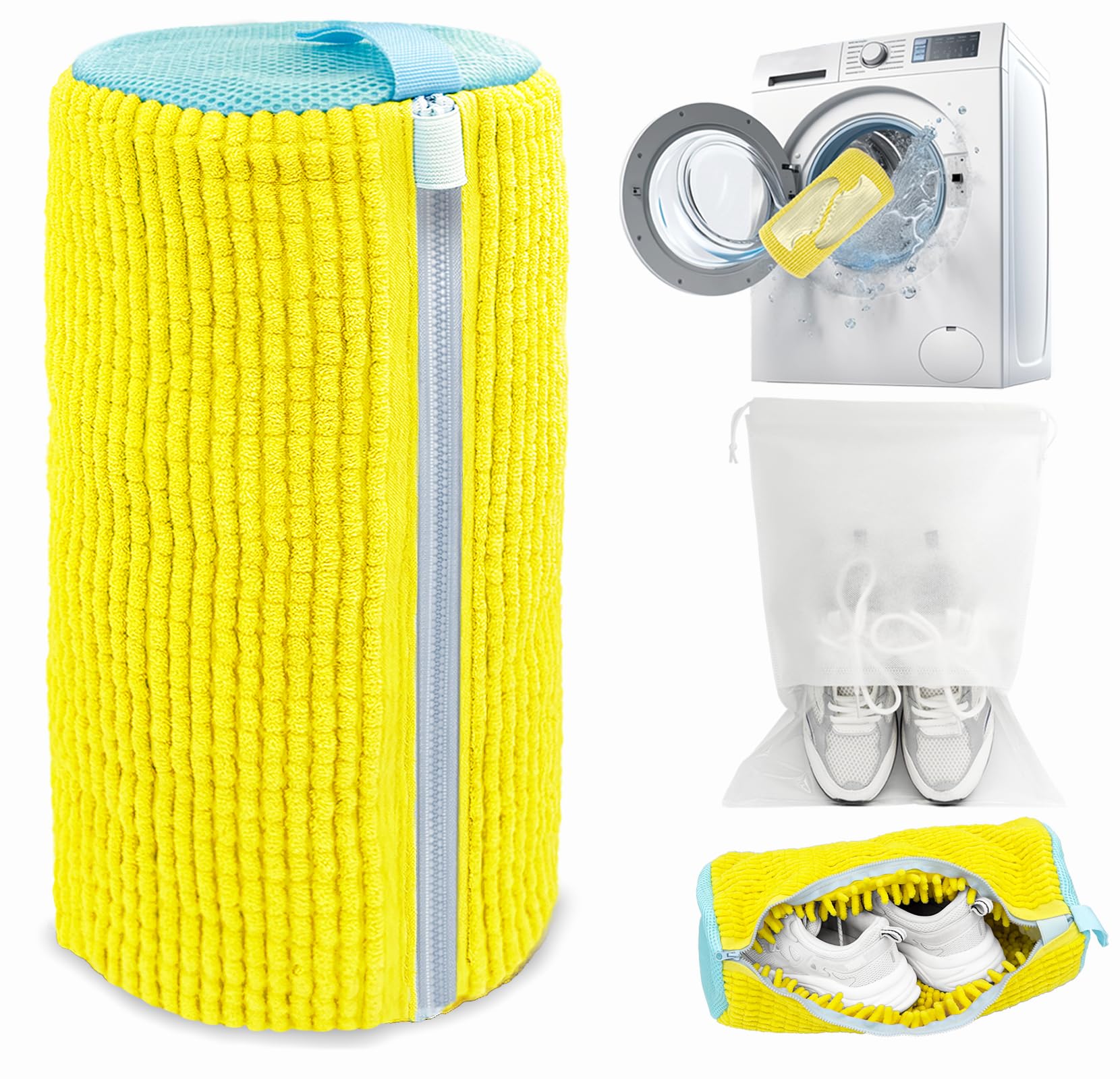 Shoe Washing Bag and Accessories Overview