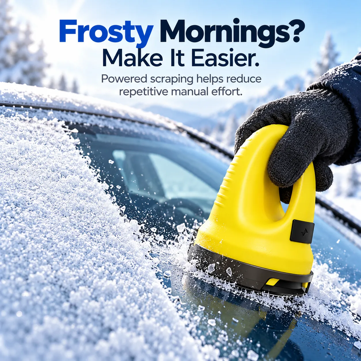 Frosty Mornings Make It Easier - Powered Scraping