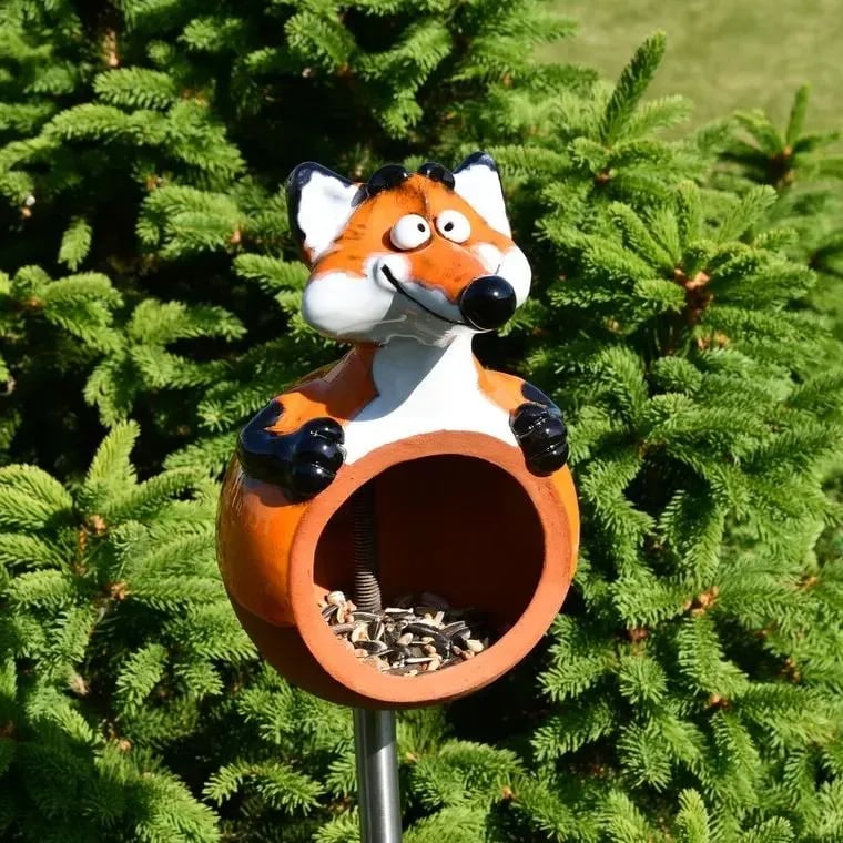 🐦🐦 Garden Stake -Bird Feeder