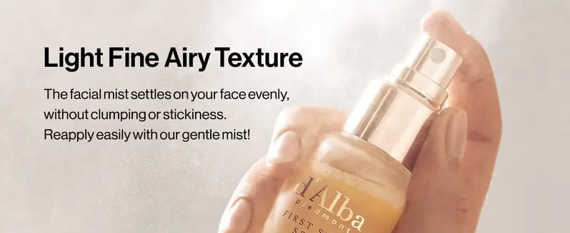 Product Introduction of D'alba Piedmont Italian White Truffle First Spray Serum, Vegan Skin Care, Light-weight Face Moisturizer, Glow Serum for Radiant Skin, Non Comedogenic, All In One Mist, Korean Skin Care 100ml 2