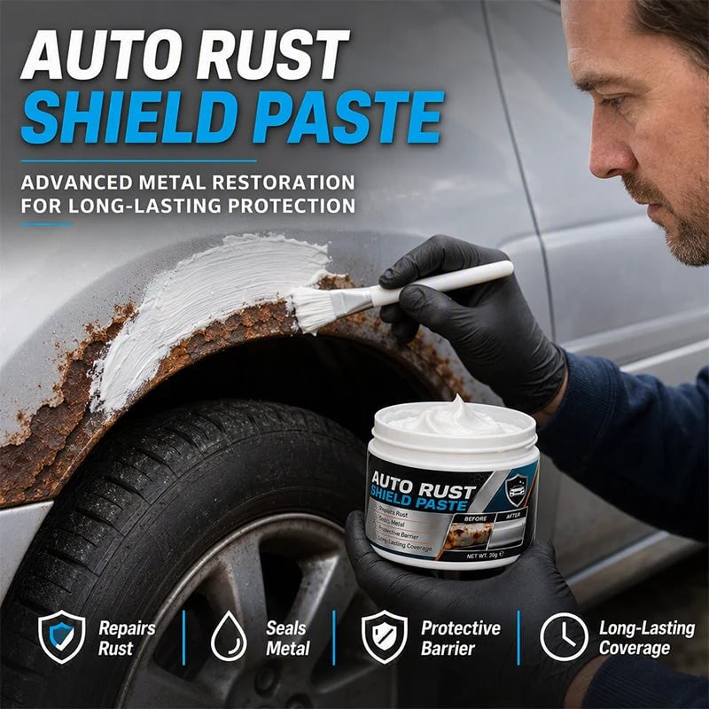 Auto Rust Shield Paste for car metal surfaces