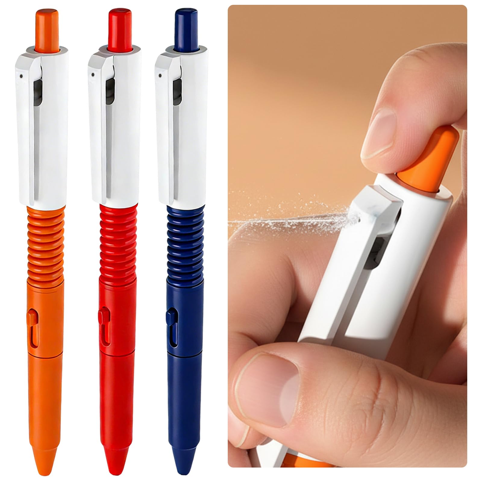 Water Spray Pens in three colors