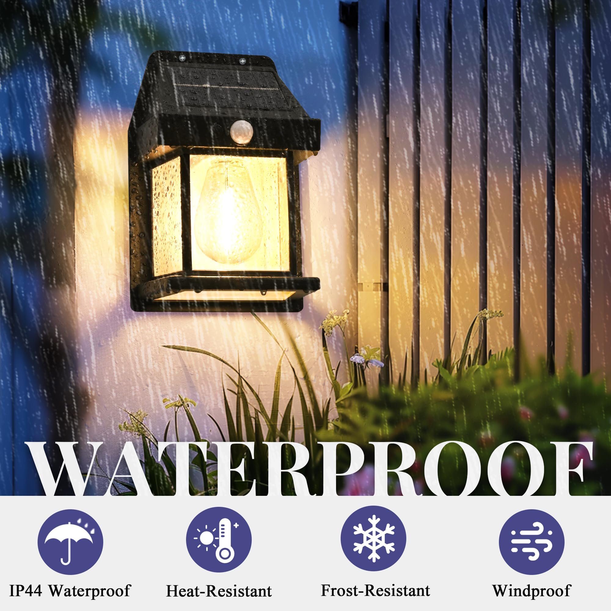 Waterproof and Weather Resistant