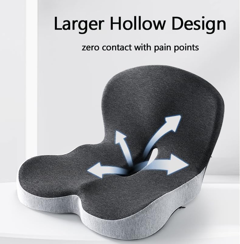 Hollow and breathable coccyx care design