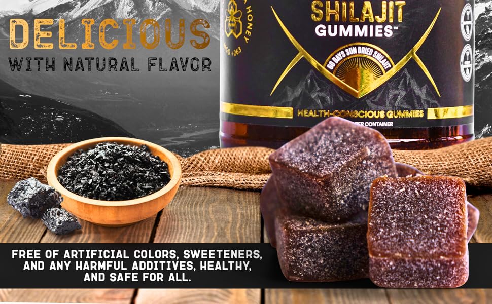 Authentic Himalyan Shilajit Gummies