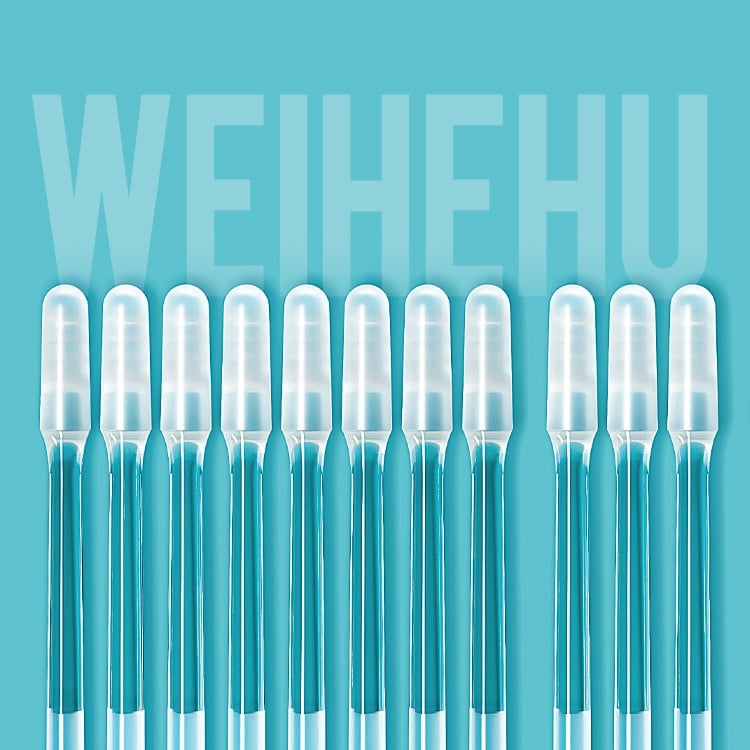 Multiple reusable sticky-tip ear cleaning sticks included in a forty-eight-piece pack