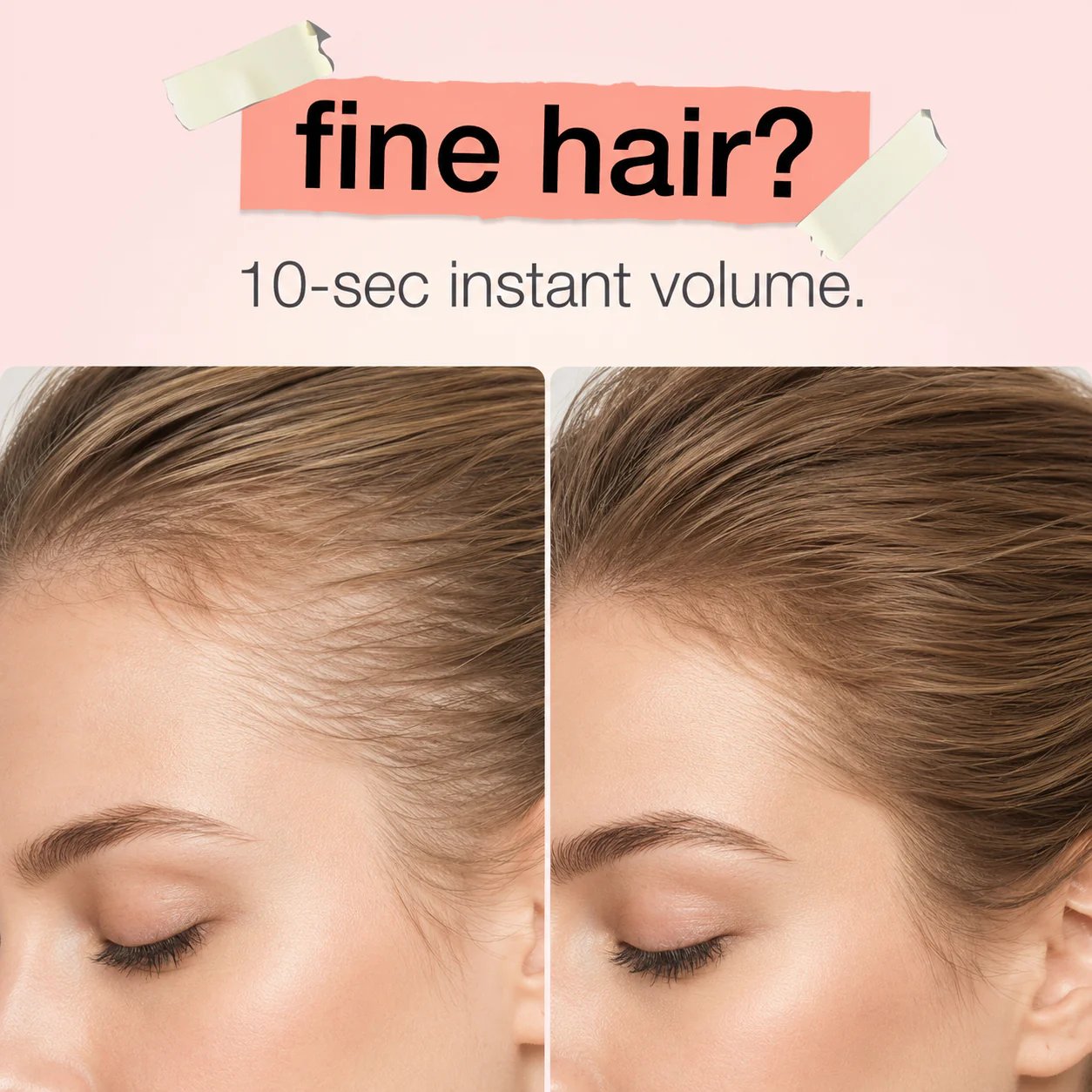 Instant gray root coverage with one dab