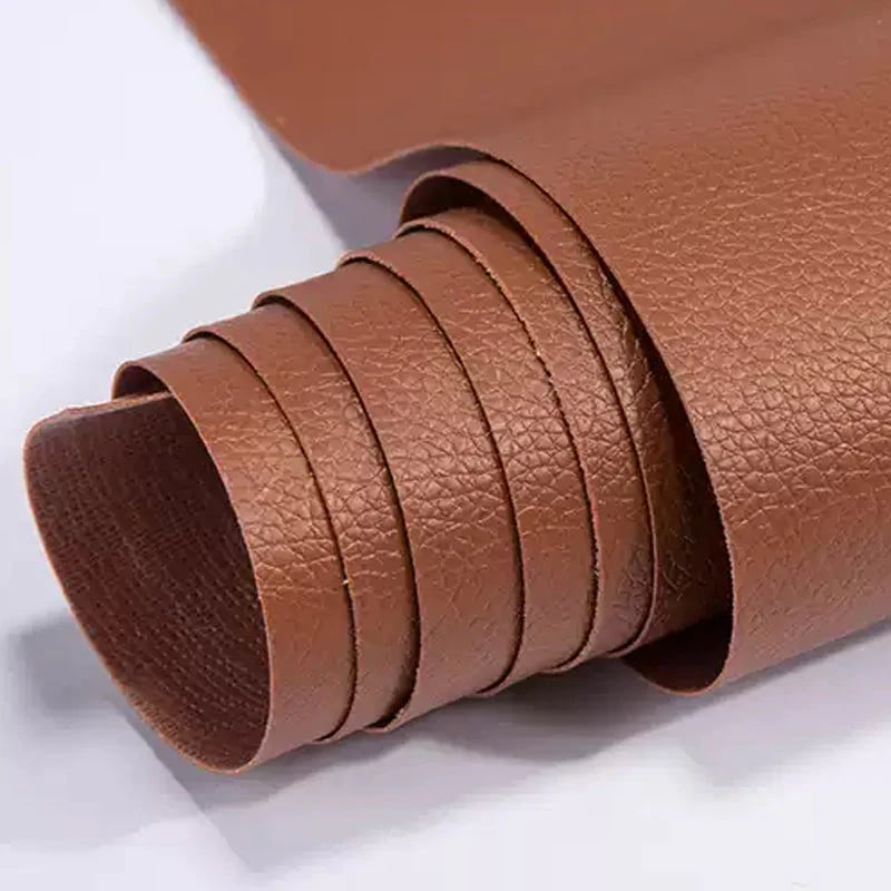 Leather repair patch for sofas chairs car seats bags and vinyl furniture