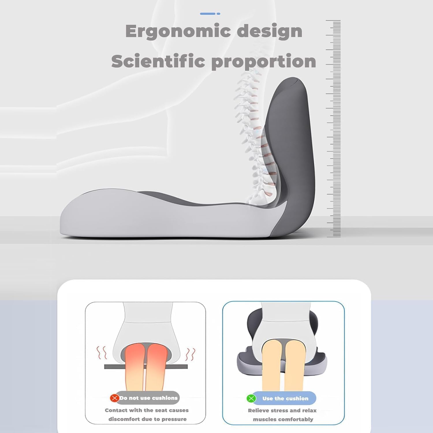 Ergonomic design pressure relief comparison