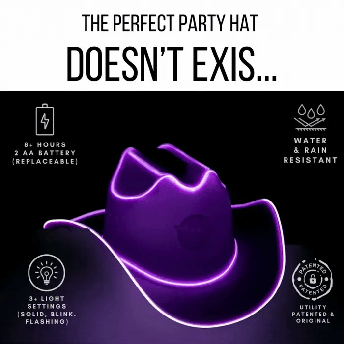 🔥LAST DAY 49% OFF🔥Neon Cowboys Hat