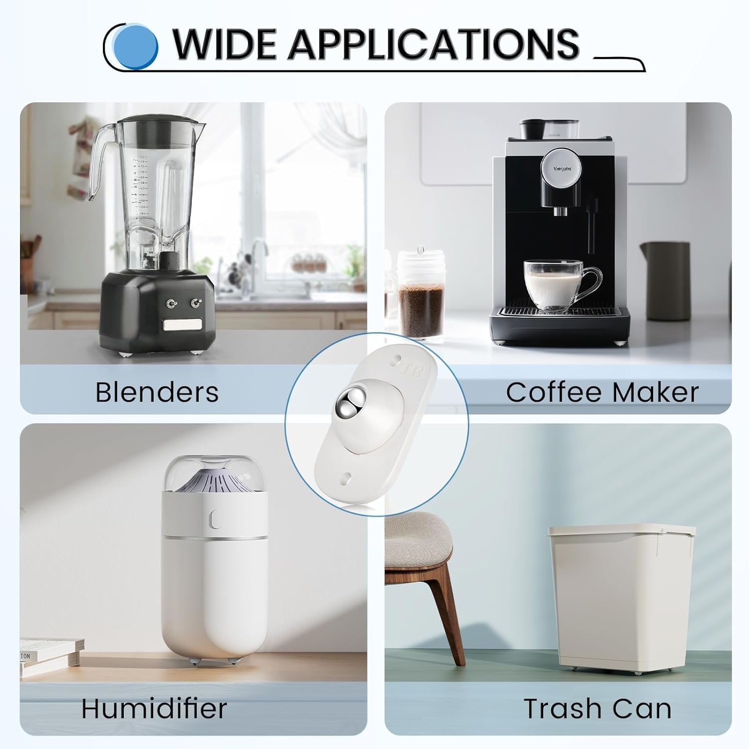 Universal Applications for Coffee Maker Blenders Trash Can