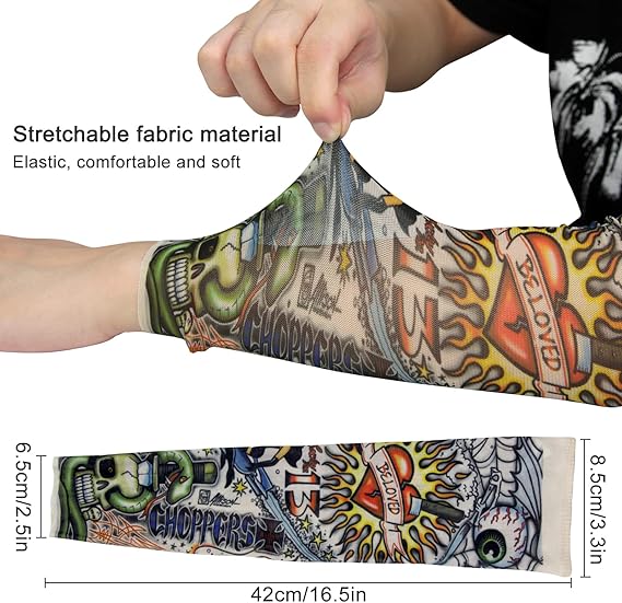 UPF 50 tattoo arm sleeves