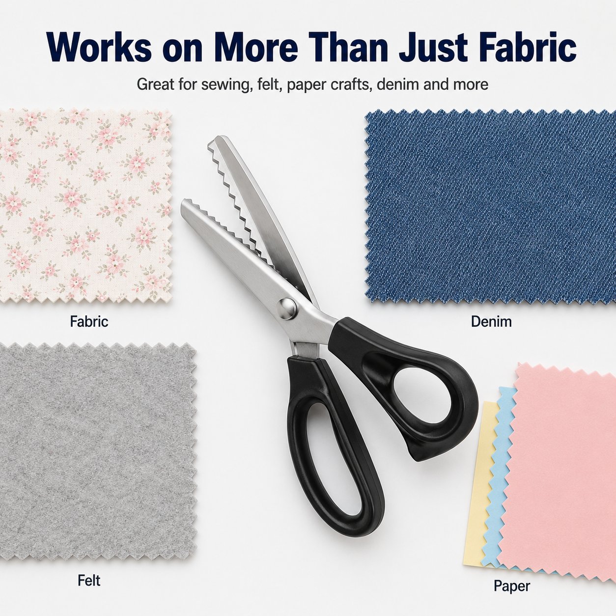 Pinking Shears for Sewing and Crafts