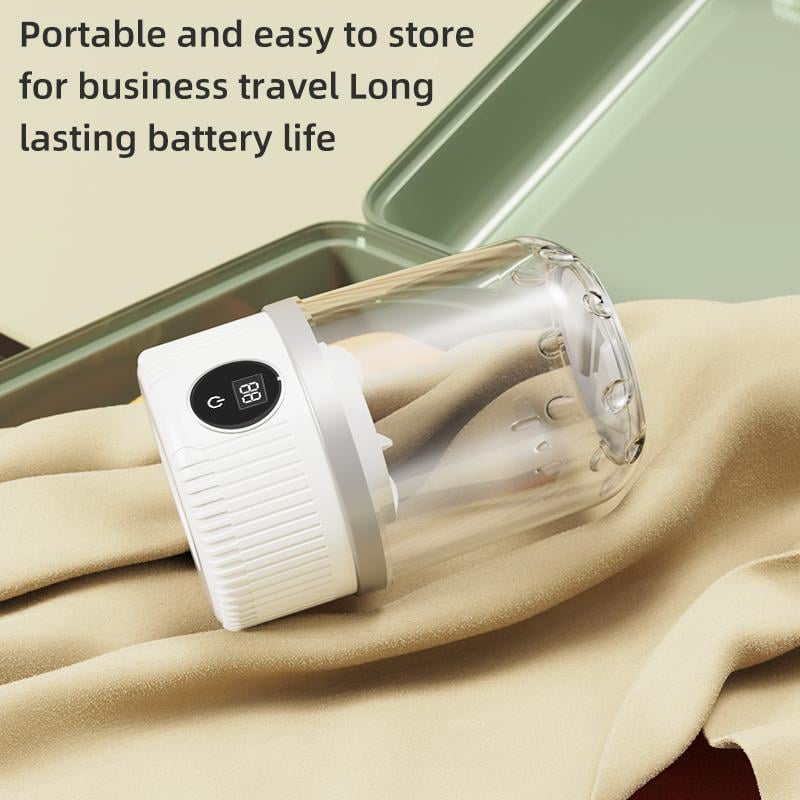 Product Introduction of Portable Mini Washing Machine, USB Rechargeable Compact Laundry Machine, Household Washing Machine for Underwear & Socks, Travel Washing Solution 7