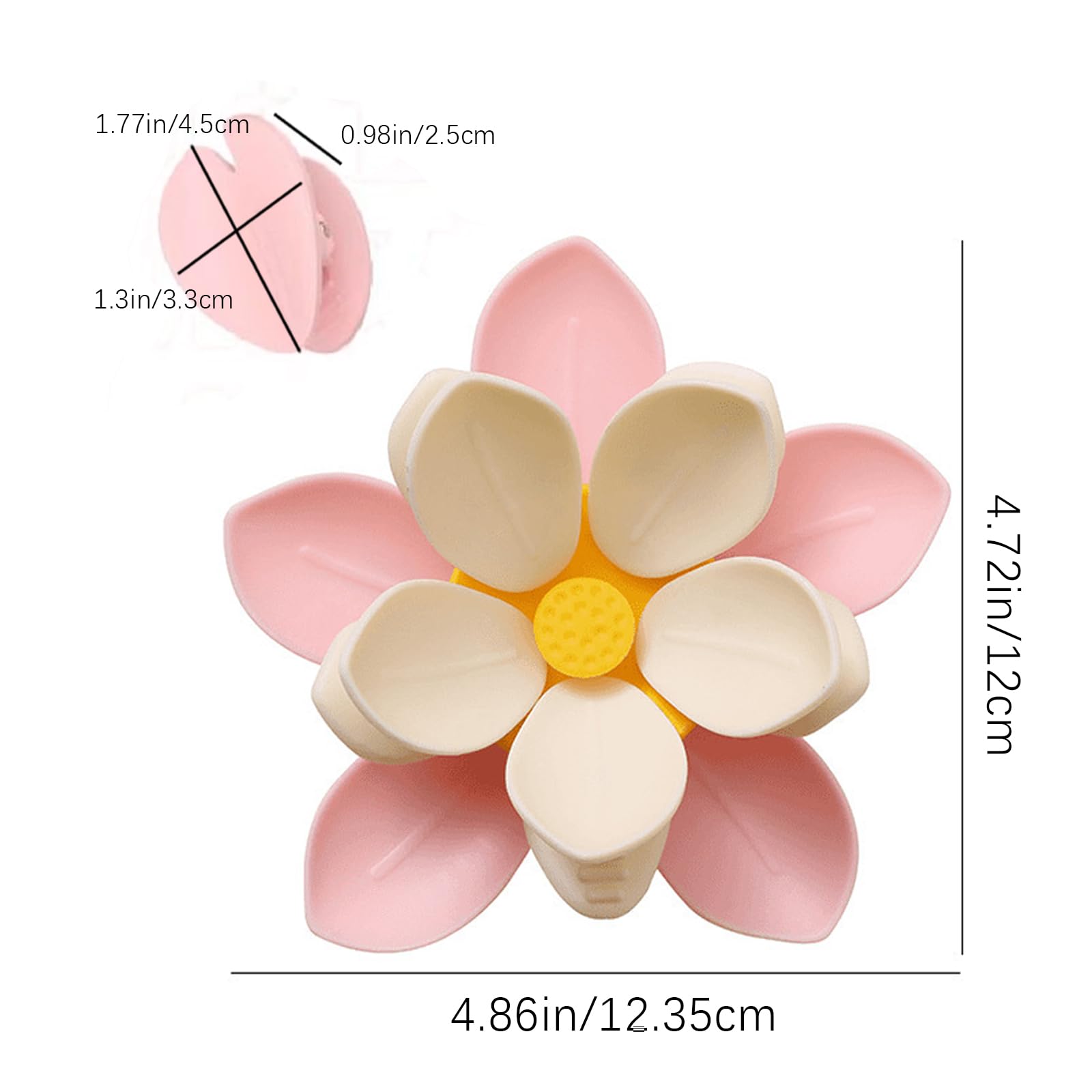 Sakura Clip and Base Detailed Dimensions