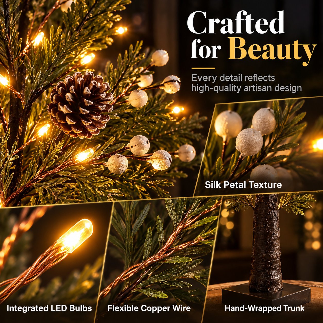 Arbre LED décoratif