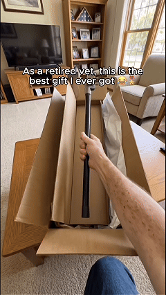 Vintage Western revolver-inspired walking cane