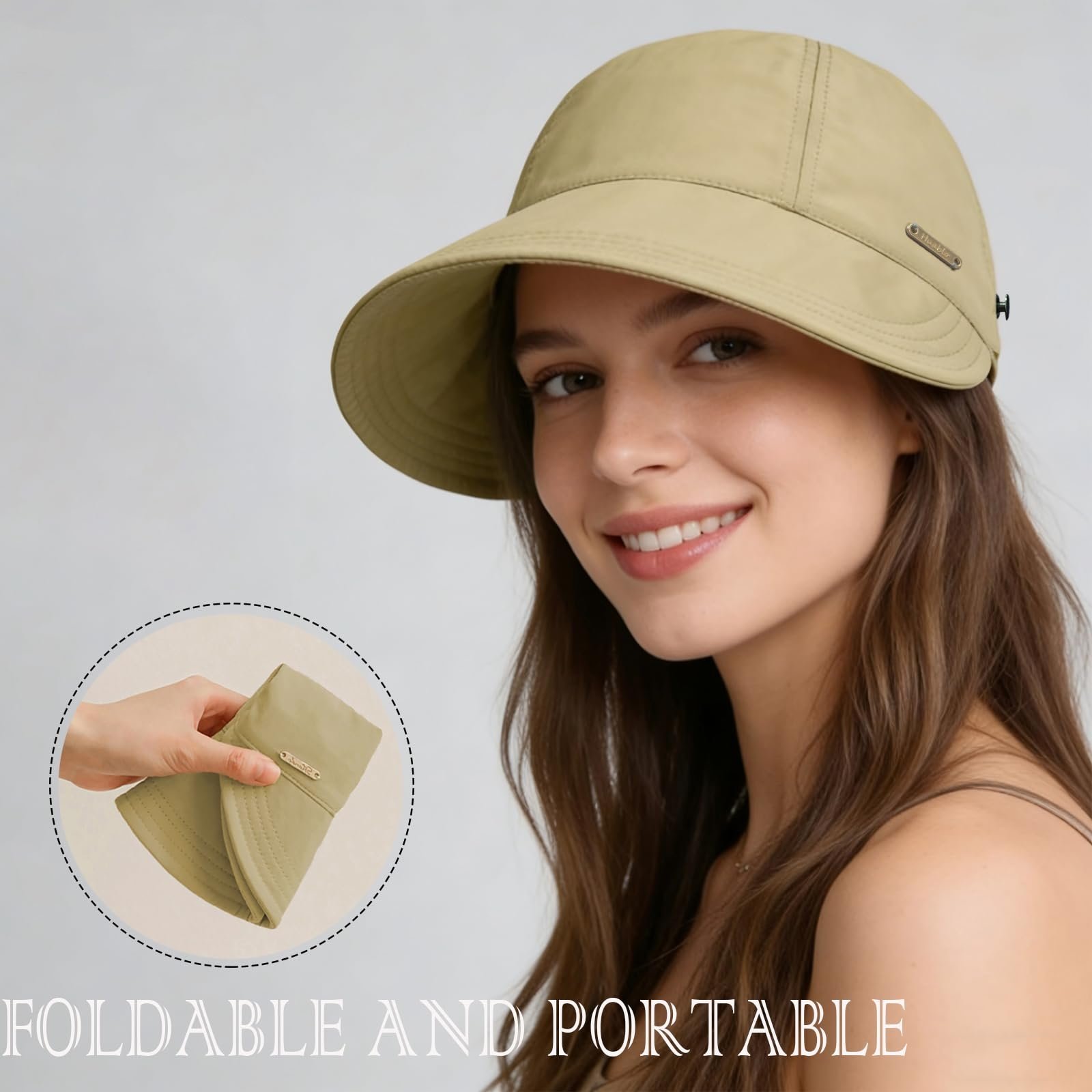 Foldable and Portable Sun Cap Showcase