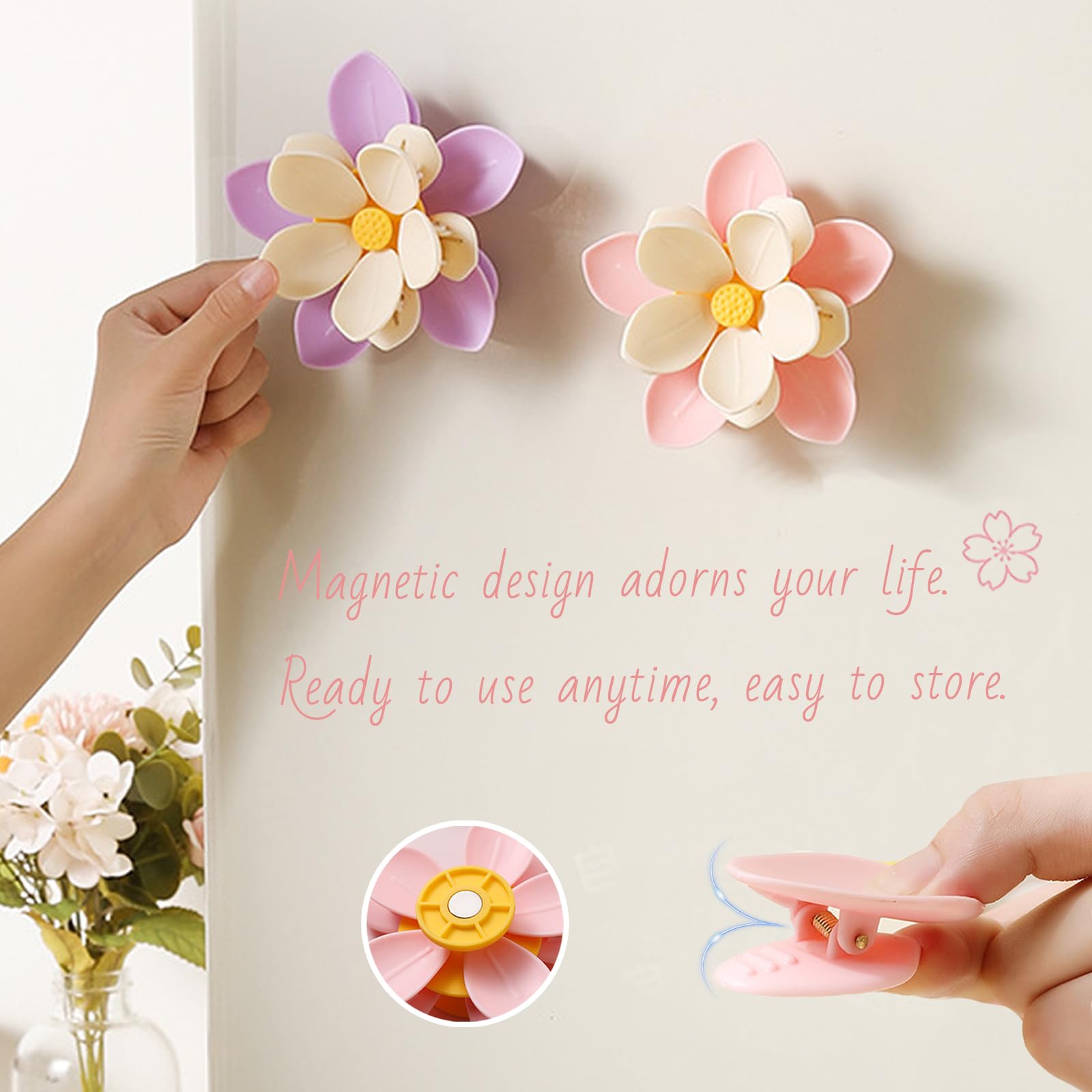 Magnetic design details and clipping function