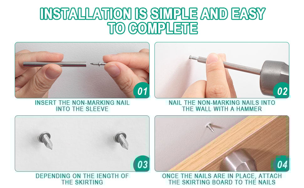 double head skirting thread seamless nail.2