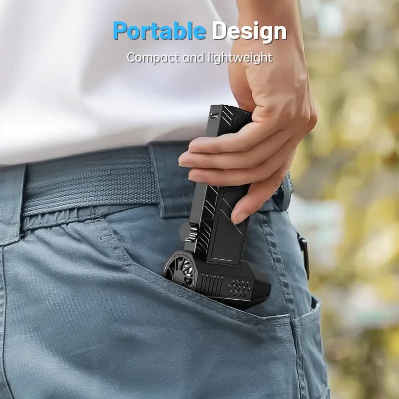 Portable handheld turbo fan