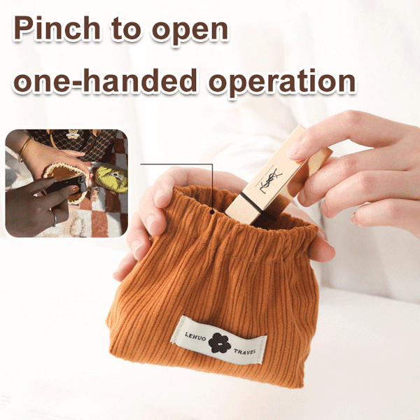 POUCH MINI MULTIFUNGSI - Tampilan Samping