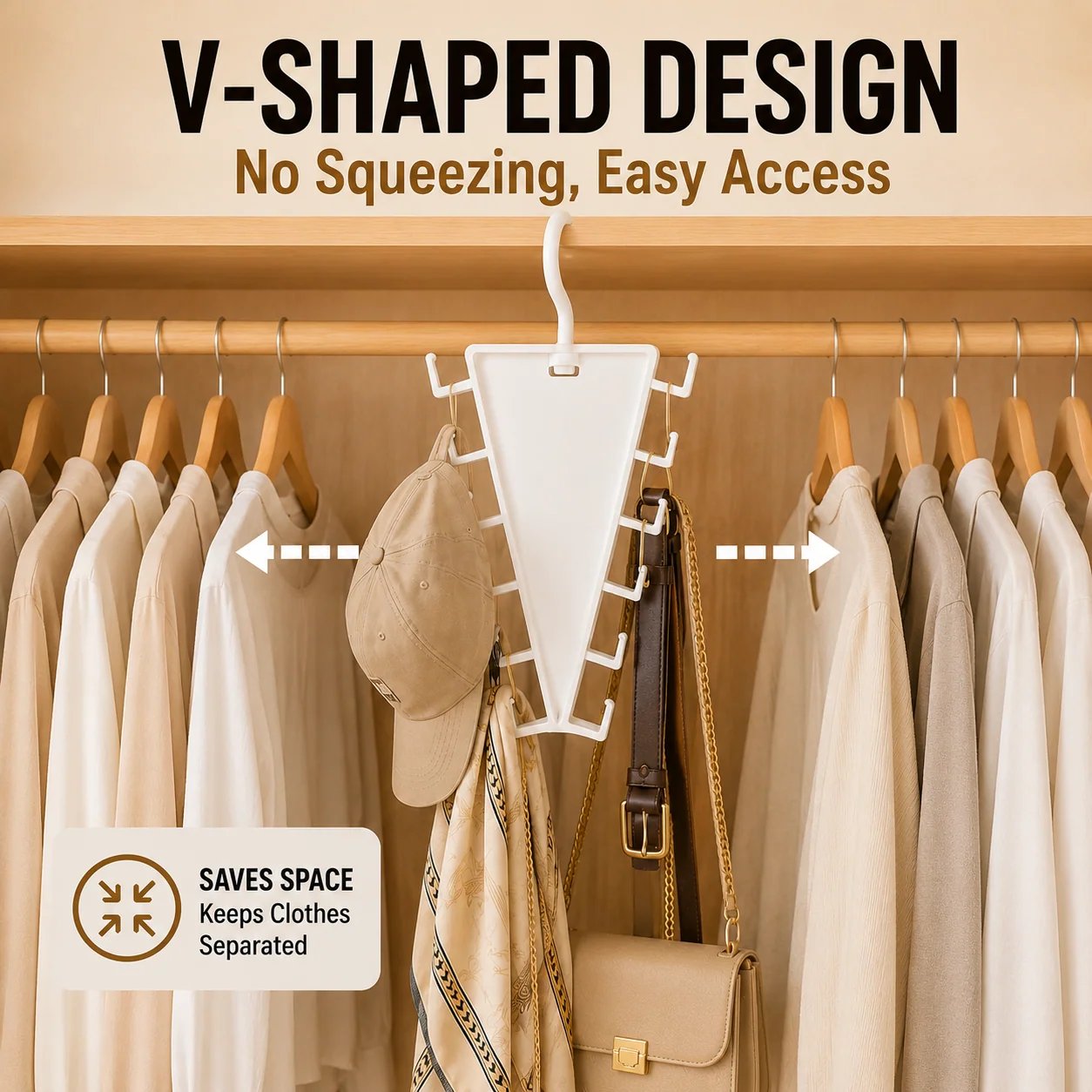 vertical closet organizer