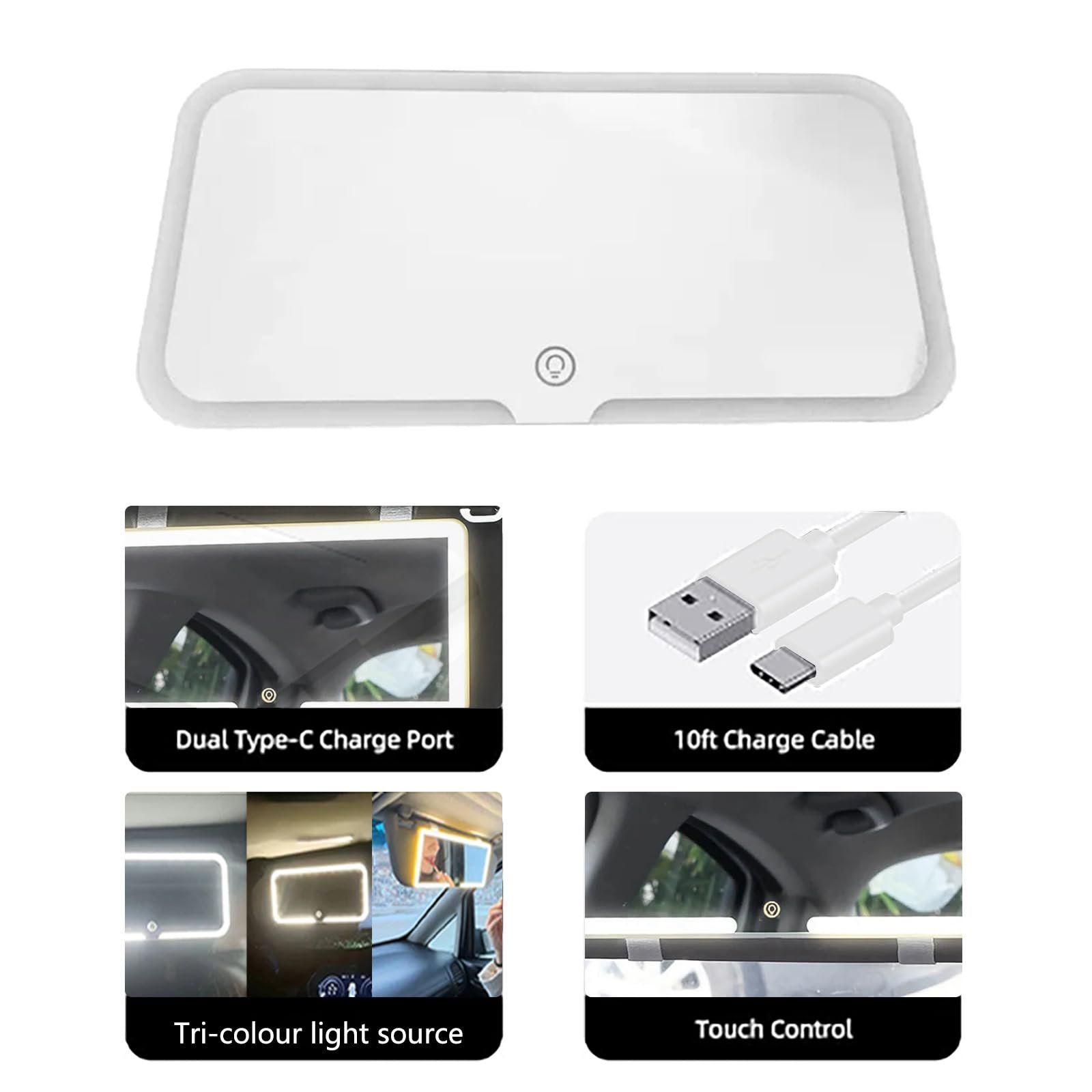 Dual Type-C Port and Touch Control Features