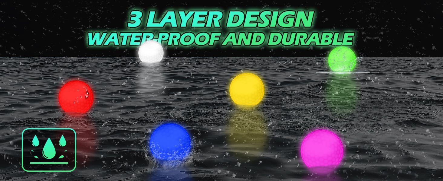 glow in dark golf ball